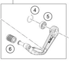 Husqvarna Rempedaal 2851305004430S